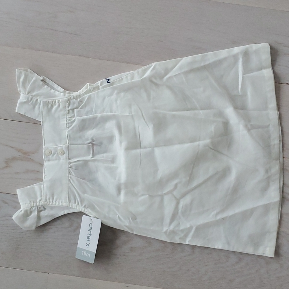 Summer White Baby Dress - Picture 5 of 6